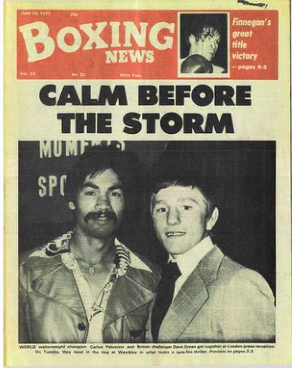 Boxing News magazine  10.6.1977 Download pdf